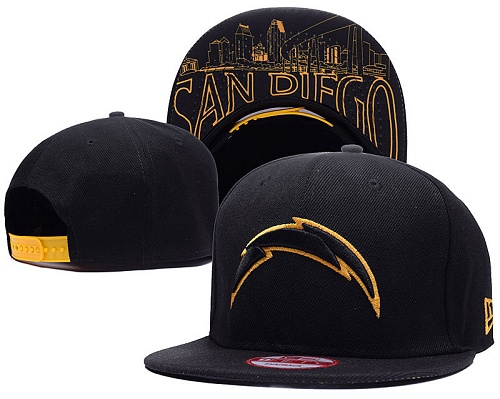 NFL Los Angeles Chargers Stitched Snapback Hats 009